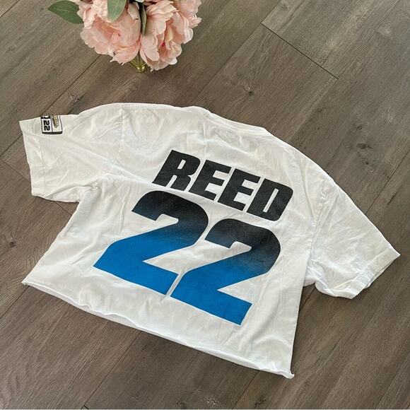 Chad Reed Supercross One Last Ride Upcycle Cropped Top - Picture 4 of 5